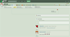 Desktop Screenshot of drill-tail.deviantart.com