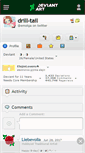 Mobile Screenshot of drill-tail.deviantart.com