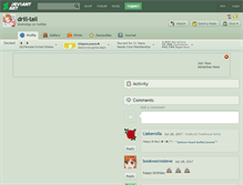 Tablet Screenshot of drill-tail.deviantart.com