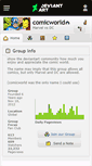 Mobile Screenshot of comicworld.deviantart.com
