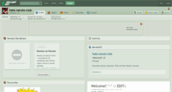 Desktop Screenshot of hate-naruto-club.deviantart.com