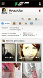 Mobile Screenshot of nyuszicica.deviantart.com