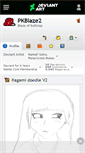 Mobile Screenshot of pkblaze2.deviantart.com