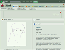 Tablet Screenshot of pkblaze2.deviantart.com
