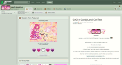 Desktop Screenshot of ceci-lovers.deviantart.com