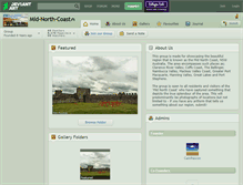 Tablet Screenshot of mid-north-coast.deviantart.com