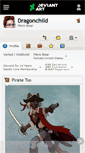 Mobile Screenshot of dragonchild.deviantart.com