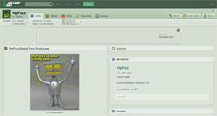 Desktop Screenshot of popfuzz.deviantart.com