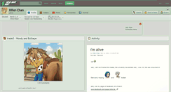 Desktop Screenshot of killer-chan.deviantart.com