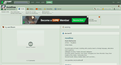 Desktop Screenshot of muraflosa.deviantart.com