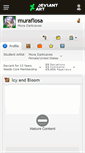 Mobile Screenshot of muraflosa.deviantart.com