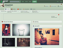 Tablet Screenshot of orbaypeksen.deviantart.com