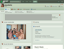 Tablet Screenshot of planetbelly.deviantart.com