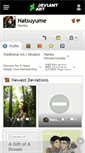 Mobile Screenshot of natsuyume.deviantart.com