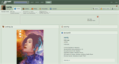 Desktop Screenshot of noniq.deviantart.com