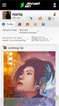 Mobile Screenshot of noniq.deviantart.com