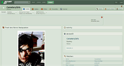 Desktop Screenshot of cemeterygirls.deviantart.com