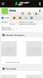 Mobile Screenshot of choss.deviantart.com