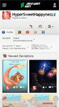 Mobile Screenshot of hypersweethappyness.deviantart.com