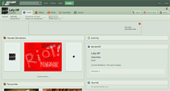Desktop Screenshot of lely-hp.deviantart.com