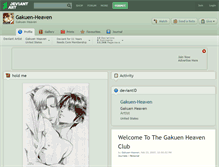 Tablet Screenshot of gakuen-heaven.deviantart.com