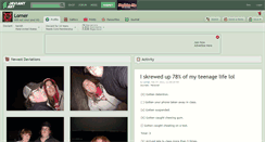 Desktop Screenshot of lorner.deviantart.com