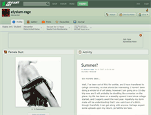 Tablet Screenshot of elysium-rage.deviantart.com