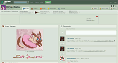 Desktop Screenshot of mondaysraptor.deviantart.com