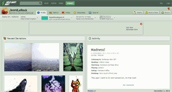 Desktop Screenshot of jimmilerock.deviantart.com