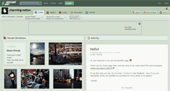 Desktop Screenshot of charming-notion.deviantart.com