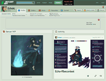 Tablet Screenshot of echoic.deviantart.com