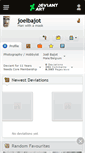 Mobile Screenshot of joelbajot.deviantart.com