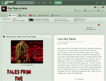 Tablet Screenshot of fun-time-is-party.deviantart.com