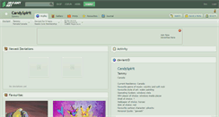 Desktop Screenshot of candyspirit.deviantart.com