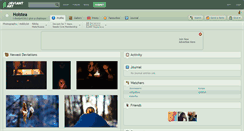 Desktop Screenshot of holstea.deviantart.com