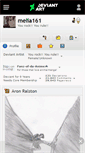 Mobile Screenshot of melia161.deviantart.com