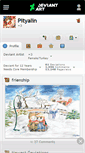 Mobile Screenshot of pityalin.deviantart.com