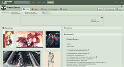 Desktop Screenshot of praetorzeroro.deviantart.com
