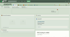 Desktop Screenshot of memphissheik.deviantart.com