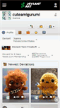 Mobile Screenshot of cuteamigurumi.deviantart.com