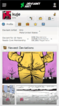 Mobile Screenshot of kuje.deviantart.com