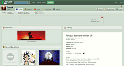 Desktop Screenshot of franek.deviantart.com