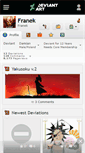 Mobile Screenshot of franek.deviantart.com