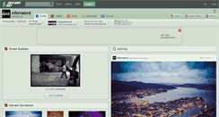 Desktop Screenshot of infernalord.deviantart.com