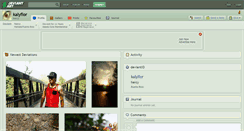 Desktop Screenshot of kalyflor.deviantart.com