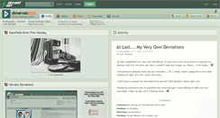 Desktop Screenshot of dimarvalc.deviantart.com