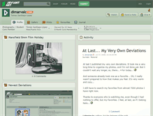 Tablet Screenshot of dimarvalc.deviantart.com