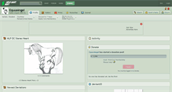 Desktop Screenshot of equusangel.deviantart.com