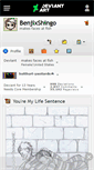 Mobile Screenshot of benjixshingo.deviantart.com