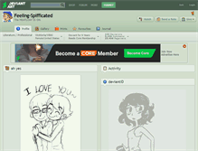 Tablet Screenshot of feeling-spifficated.deviantart.com
